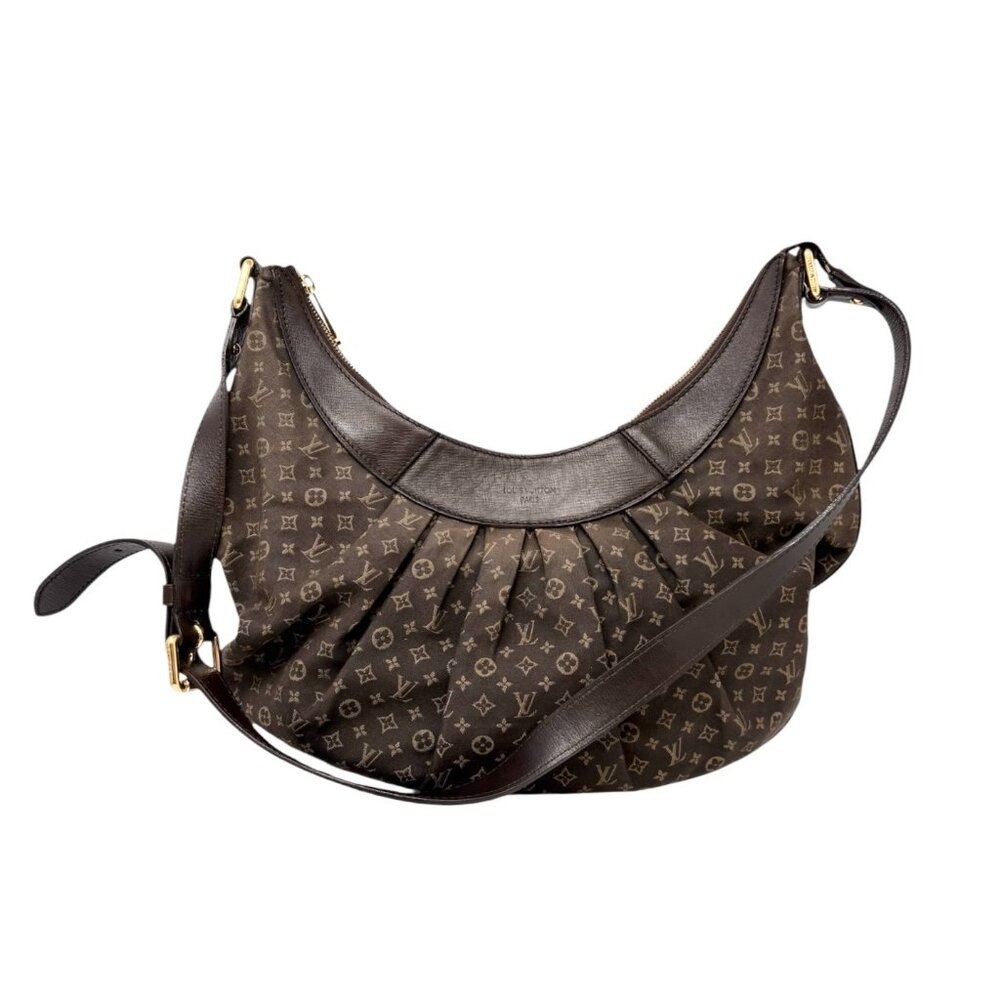 LOUIS VUITTON Vintage Monogram Rhapsody Crossbody Bag Brown Gold Canvas [106263] - Picture 5 of 14
